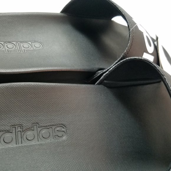 NEW Men's Sz 12 Adidas COMFORT Slide Black - Picture 8 of 8
